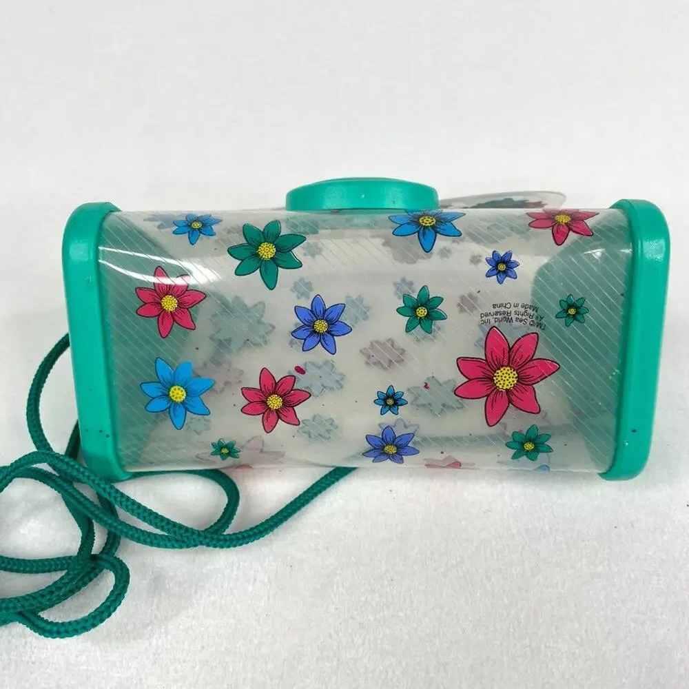 Rare Vintage Sea World Plastic Clear Mini Purse